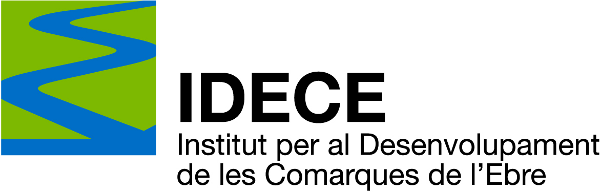Logotip de l'Institut per al Desenvolupament de les Comarques de l'Ebre (IDECE)